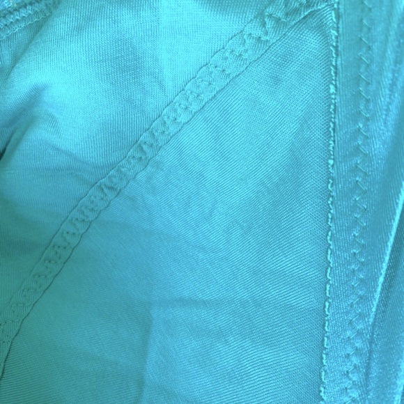 Rhonda Shear 675 Pinup Turquoise Lace Leisure Bra Size 3X - Picture 4 of 7